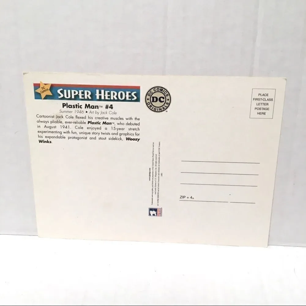 DC comics Super Hero 2005 postcards 6 pack‎